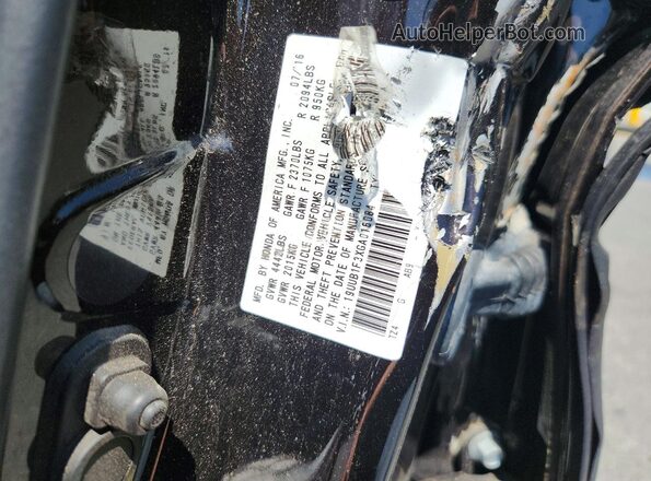 19UUB1F3XGA016084 2016 ACURA TLX Brown ძრავის განყოფილების ხედი