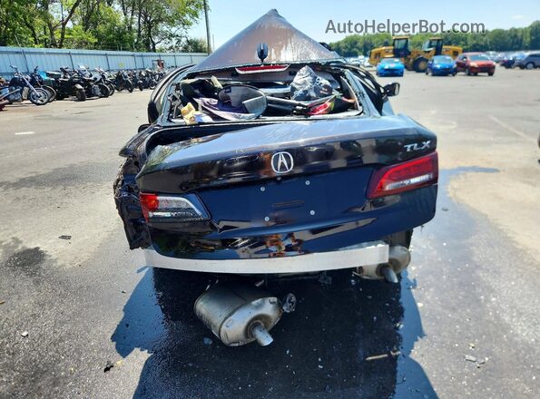 19UUB1F3XGA016084 2016 ACURA TLX Brown უკანა ხედი
