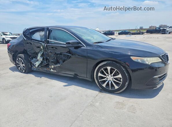 19UUB1F3XHA010402 2017 ACURA TLX Black Przód prawy