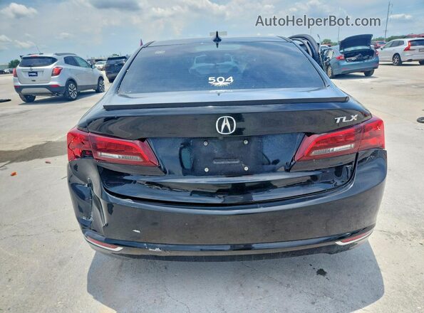 19UUB1F3XHA010402 2017 ACURA TLX Black Widok z tyłu