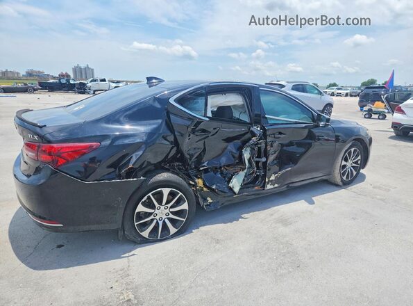 19UUB1F3XHA010402 2017 ACURA TLX Black Tył prawy