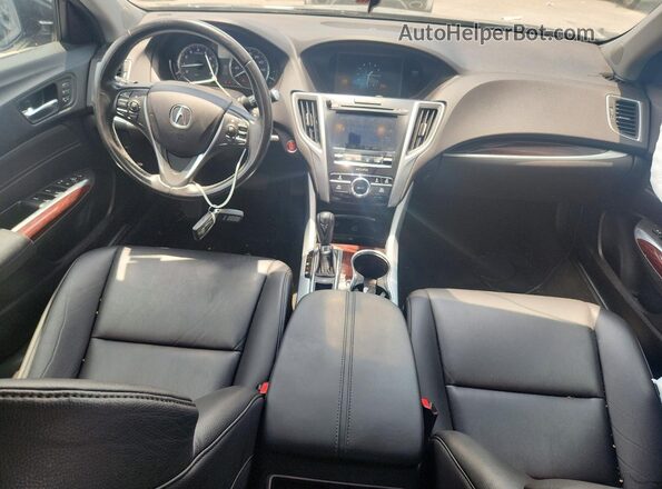 19UUB1F3XHA010402 2017 ACURA TLX Black Widok deski rozdzielczej