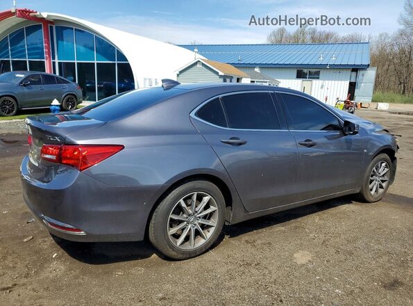 19UUB1F3XJA008557 2018 ACURA TLX Gray Задня права чверть