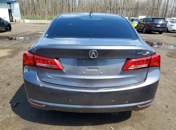 19UUB1F3XJA008557 2018 ACURA TLX Gray Вид ззаду