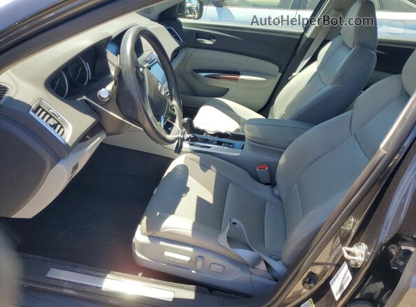 19UUB1F50GA013146 2016 ACURA TLX Черный Вид салона спереди