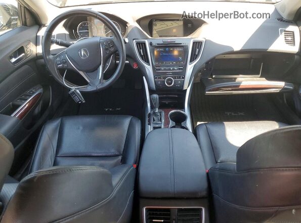 19UUB1F51GA009042 2016 ACURA TLX Black Вид панелі приладів