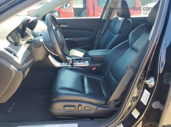 19UUB1F51GA009042 2016 ACURA TLX Black Вид салону спереду