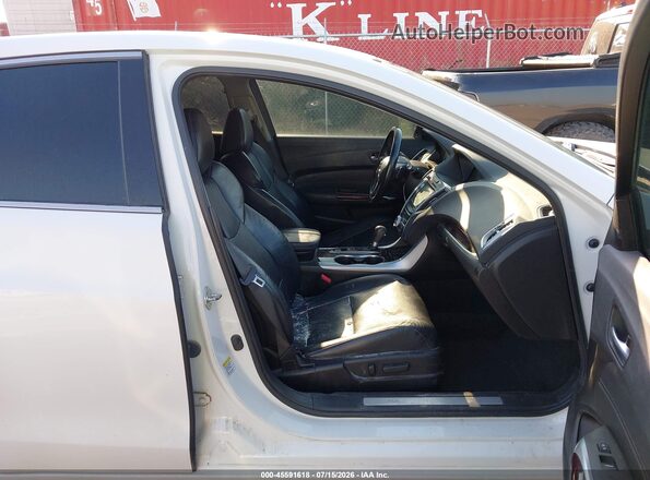 19UUB1F52GA011348 2016 ACURA TLX White Front interior view
