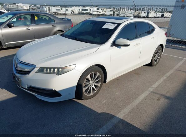 19UUB1F52GA011348 2016 ACURA TLX White Front left