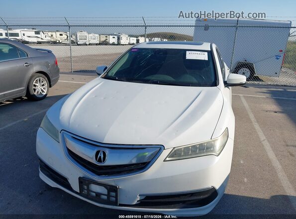 19UUB1F52GA011348 2016 ACURA TLX White Front view