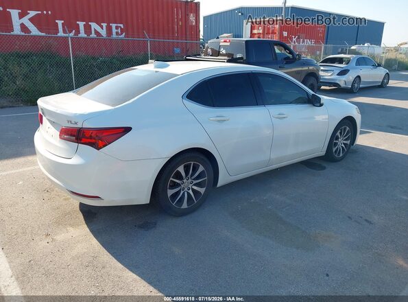 19UUB1F52GA011348 2016 ACURA TLX White Rear right