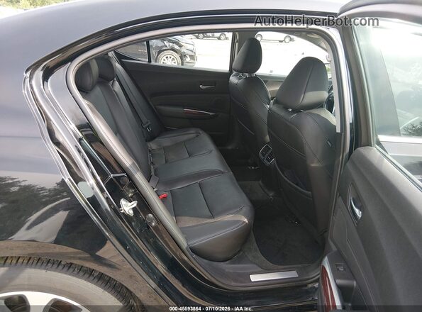 19UUB1F52GA015545 2016 ACURA TLX Black VIN sticker view