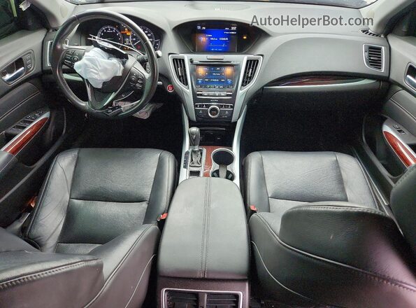 19UUB1F52HA000271 2017 ACURA TLX Black Առջևի վահանակի տեսք