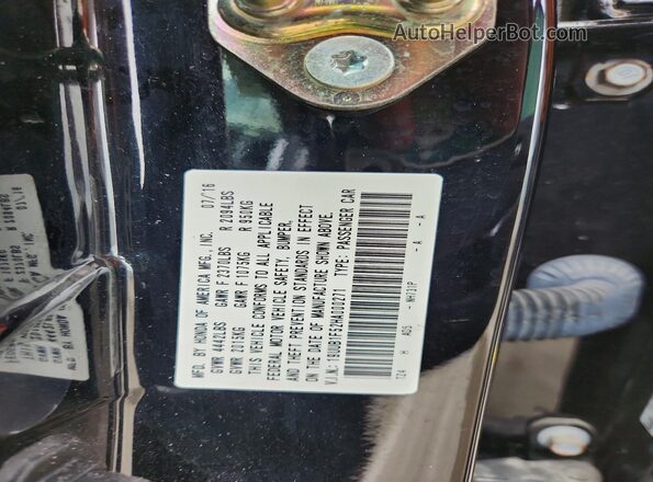 19UUB1F52HA000271 2017 ACURA TLX Black Շարժիչի բաժամունքի տեսք