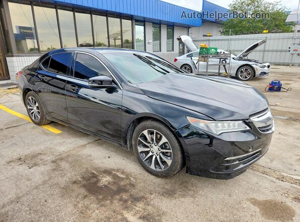 19UUB1F52HA000271 2017 ACURA TLX Black Առջևի աջ