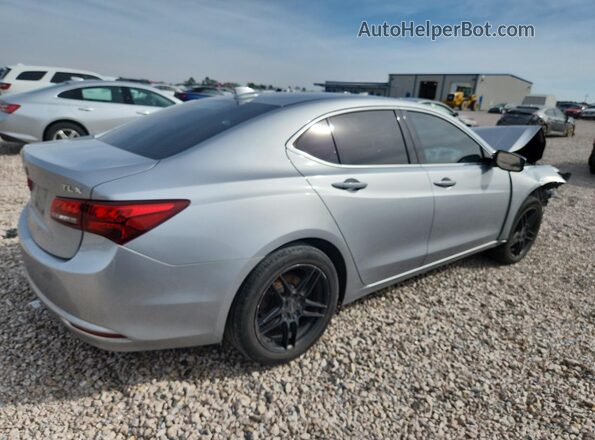 19UUB1F52HA000609 2017 ACURA TLX Silver Հետևի աջ