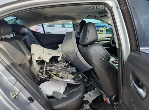 19UUB1F52HA000609 2017 ACURA TLX Silver Հետևի նստատեղերի տեսք