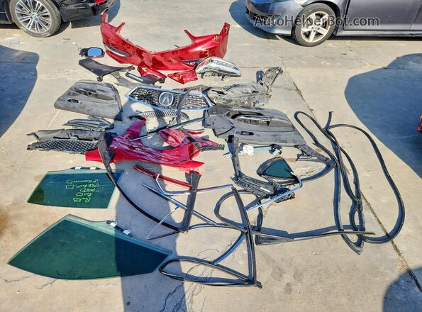 19UUB1F52LA007388 2020 ACURA TLX Red ძრავის განყოფილების ხედი