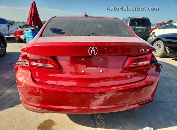 19UUB1F52LA007388 2020 ACURA TLX Red უკანა ხედი