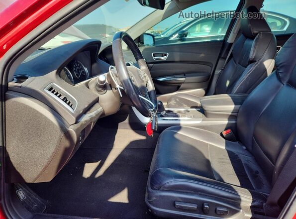 19UUB1F52LA007388 2020 ACURA TLX Red წინა სალონის ხედი