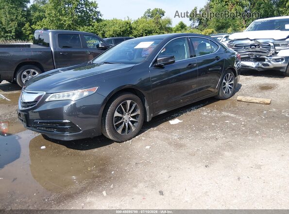19UUB1F53GA002822 2016 ACURA TLX Black Vista tres cuartos delantera izquierda