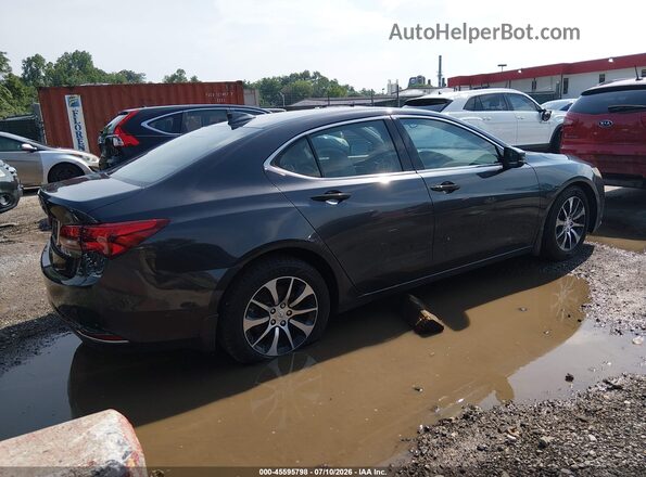 19UUB1F53GA002822 2016 ACURA TLX Black Trasero derecho