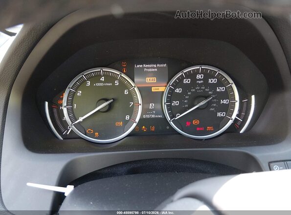 19UUB1F53GA002822 2016 ACURA TLX Black Vista de los asientos traseros