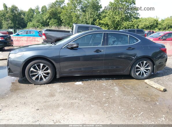 19UUB1F53GA002822 2016 ACURA TLX Black Vista interior de 360 grados
