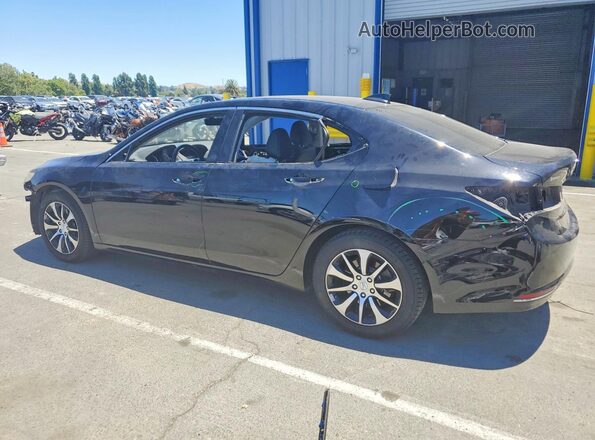 19UUB1F53GA011889 2016 ACURA TLX Black Trasero izquierdo