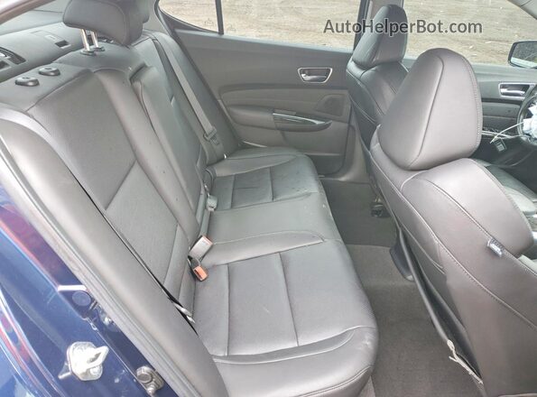 19UUB1F53LA010087 2020 ACURA TLX Blue Вид задніх сидінь
