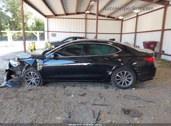 19UUB1F53LA013877 2020 ACURA TLX Black Widok wnętrza 360 stopni