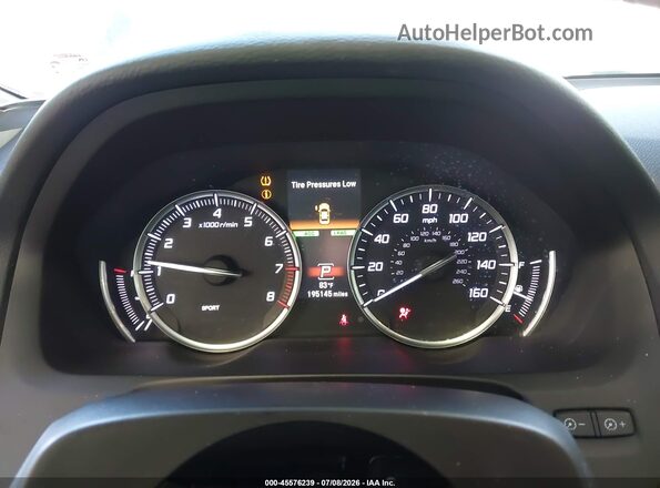19UUB1F53LA013877 2020 ACURA TLX Black Widok tylnych siedzeń