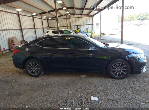 19UUB1F53LA013877 2020 ACURA TLX Black Widok wnętrza z tyłu