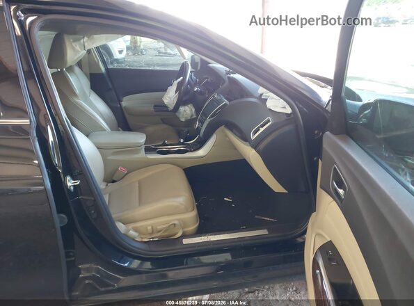 19UUB1F53LA013877 2020 ACURA TLX Black Widok wnętrza z przodu