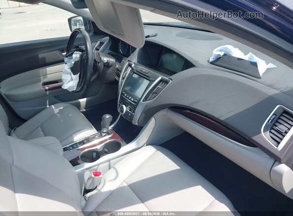 19UUB1F54GA006507 2016 ACURA TLX Blue Front interior view