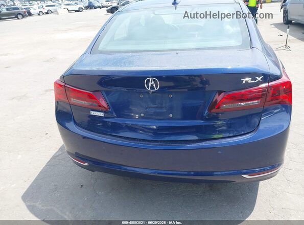 19UUB1F54GA006507 2016 ACURA TLX Blue 