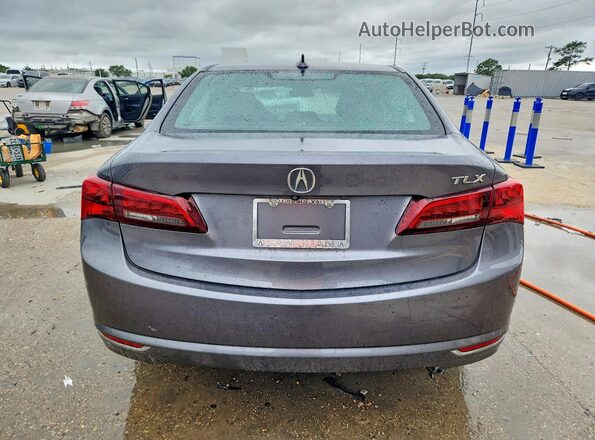 19UUB1F54HA004404 2017 ACURA TLX Gray უკანა ხედი