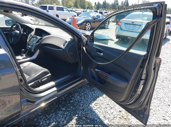 19UUB1F55GA010324 2016 ACURA TLX Gray Widok wnętrza z przodu