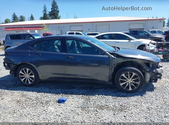 19UUB1F55GA010324 2016 ACURA TLX Gray Widok wnętrza 360 stopni