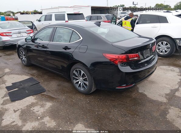 19UUB1F55GA012252 2016 ACURA TLX Black Հետևի ձախ