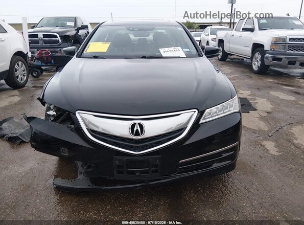 19UUB1F55GA012252 2016 ACURA TLX Black Սարքավորումների վահանակի տեսք