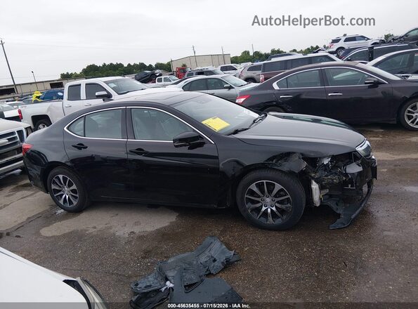 19UUB1F55GA012252 2016 ACURA TLX Black Սալոնի հետևի տեսք