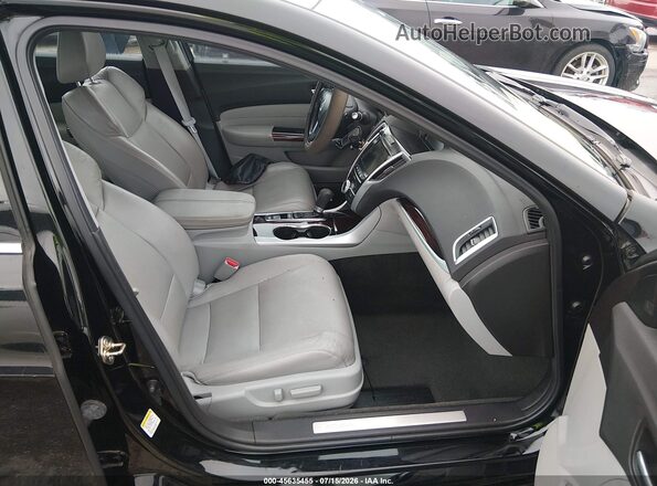 19UUB1F55GA012252 2016 ACURA TLX Black Սալոնի դիմացի տեսք
