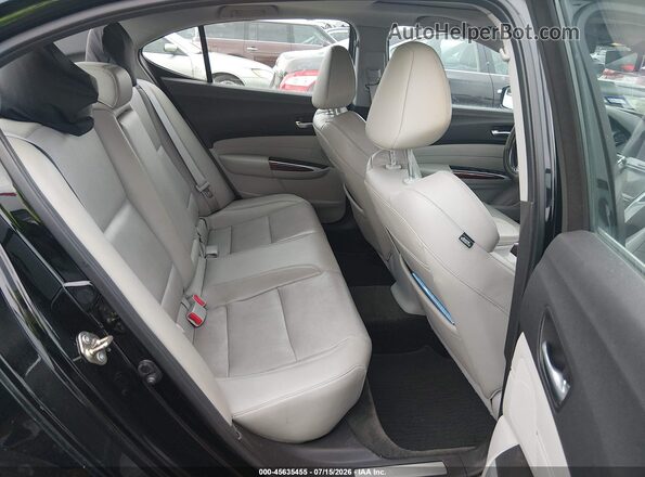 19UUB1F55GA012252 2016 ACURA TLX Black VIN կոդի պիտակի տեսք
