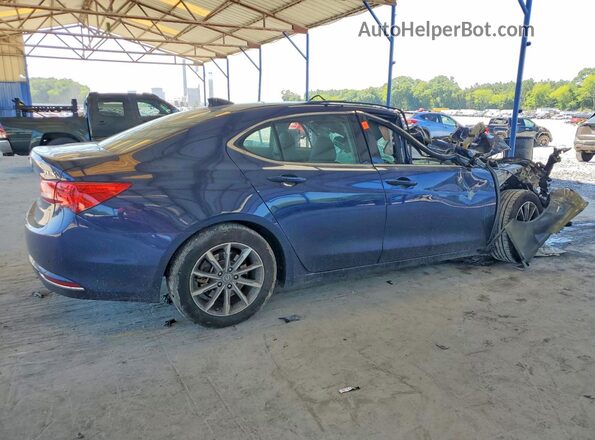 19UUB1F55JA011013 2018 ACURA TLX Blue Tył prawy
