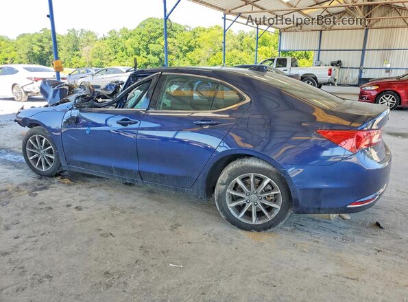 19UUB1F55JA011013 2018 ACURA TLX Blue Tył lewy