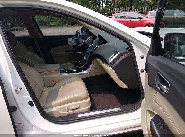 19UUB1F55LA006719 2020 ACURA TLX White Вид салону спереду
