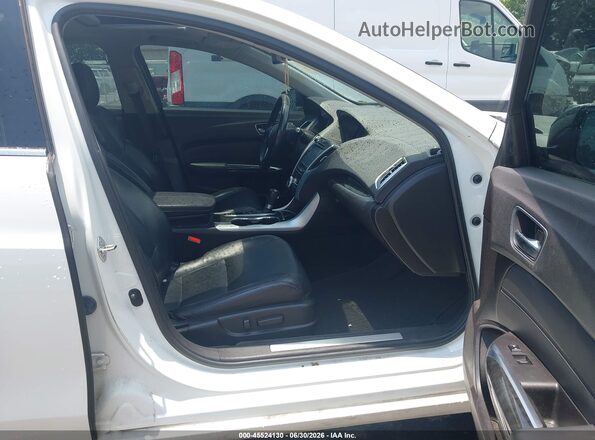 19UUB1F56JA007908 2018 ACURA TLX White Widok wnętrza z przodu