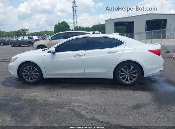 19UUB1F56JA007908 2018 ACURA TLX White Widok wnętrza 360 stopni