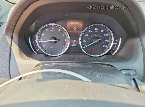 19UUB1F56JA009478 2018 ACURA TLX Серый Вид щитка приборов